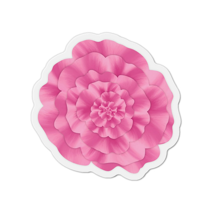 Abstract Peony Magnet