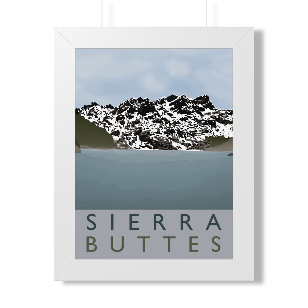 Sierra Buttes Framed Print – Wall Art