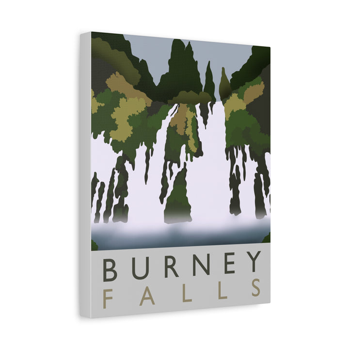 Burney Falls Canvas Print – Wall Art