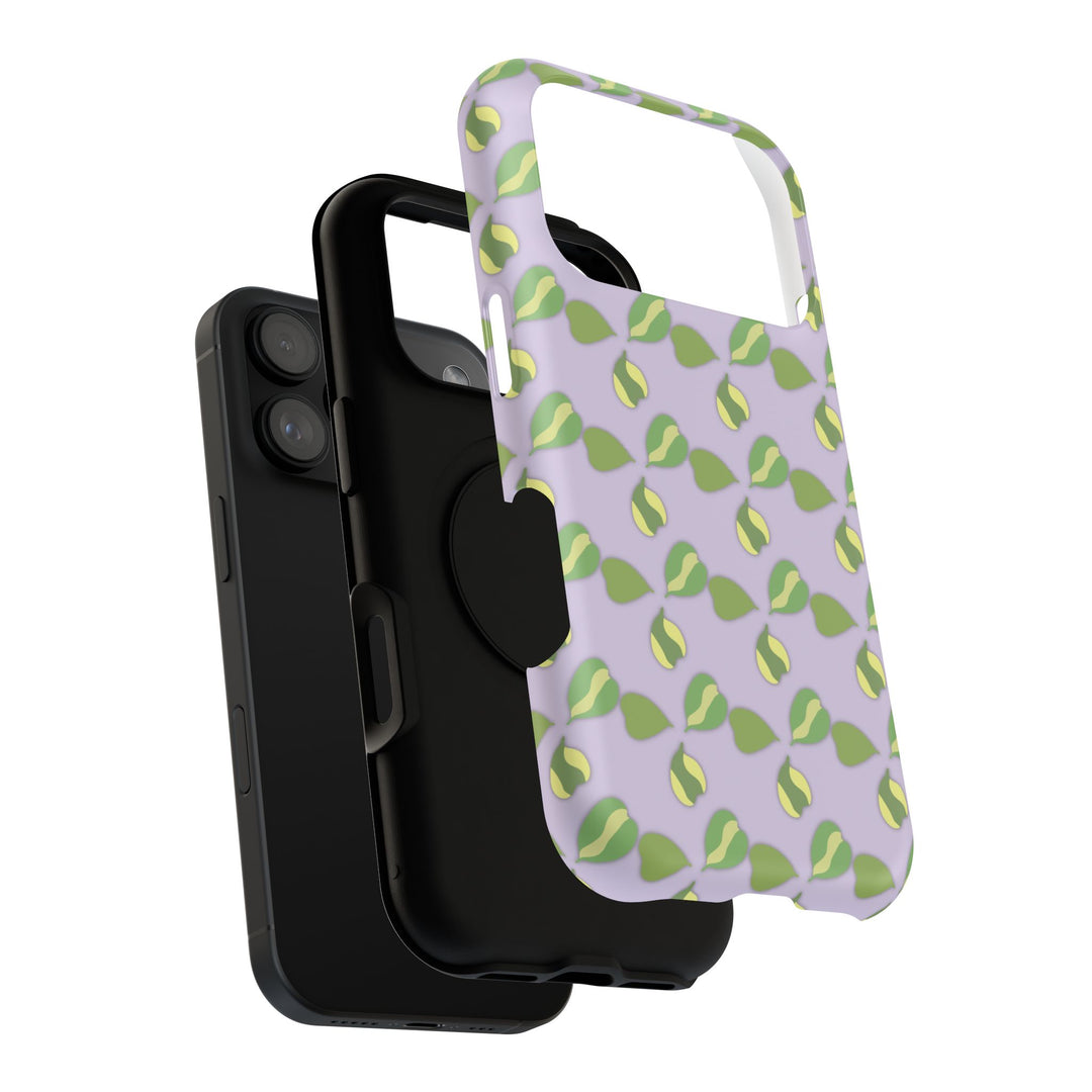 Hoya Kerrii Pattern Phone Case – Dual Layer Protective Cover