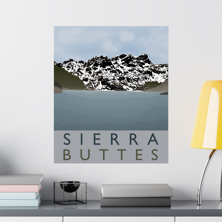Sierra Buttes Print – Unframed Wall Art
