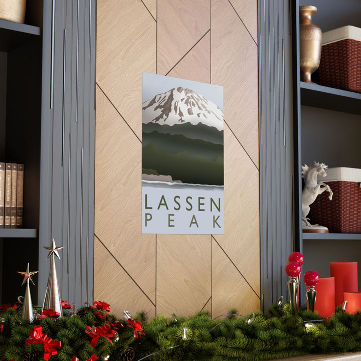 Lassen Peak Print – Unframed Wall Art