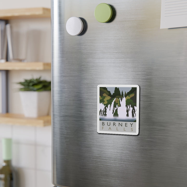 Burney Falls Magnet – Flexible Die Cut Vinyl