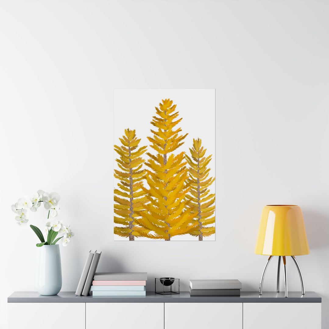 Western Larch Print – Unframed Wall Art