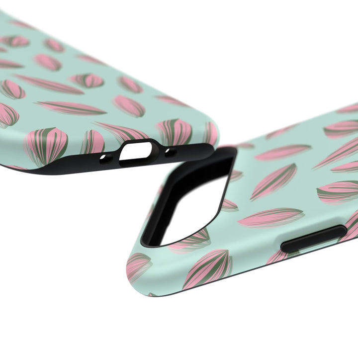 Tradescantia Nanouk Pattern Phone Case – Dual Layer Protective Cover