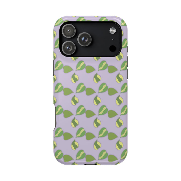 Hoya Kerrii Pattern Phone Case – Dual Layer Protective Cover