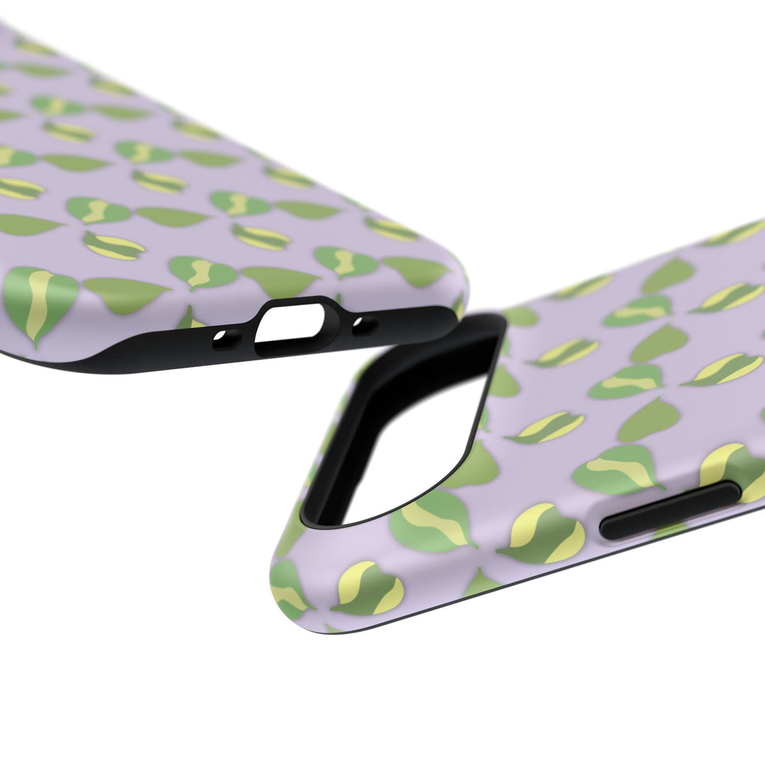 Hoya Kerrii Pattern Phone Case – Dual Layer Protective Cover