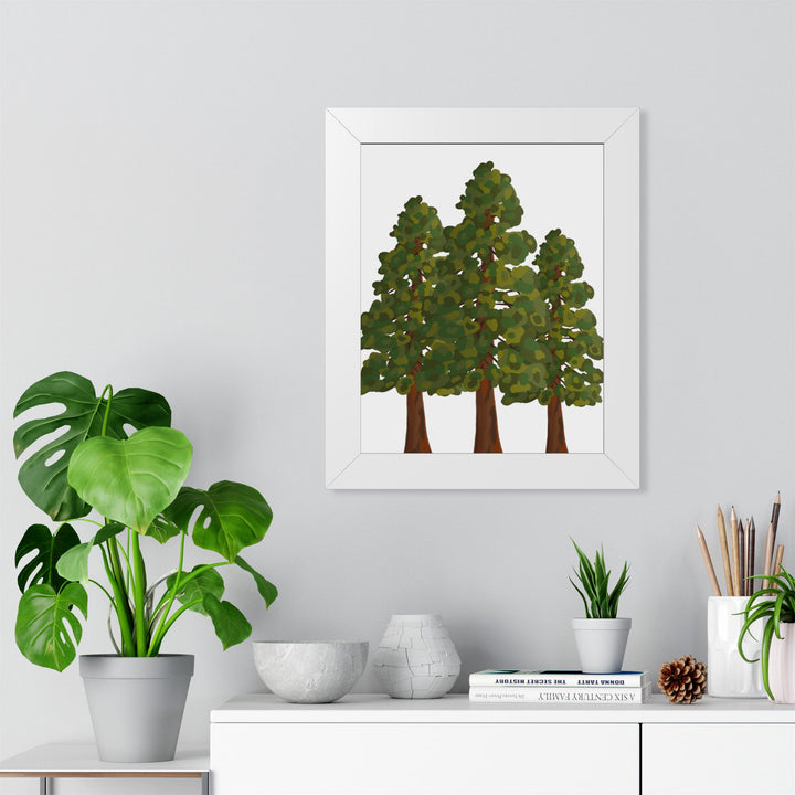 Coastal Redwood Framed Print – Wall Art