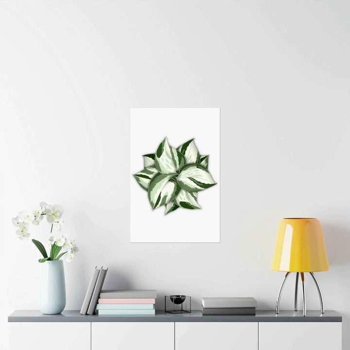 Manjula Pothos Print – Botanical Wall Art | Green Leaf Wall Decor | Unframed - The Potted Pixel