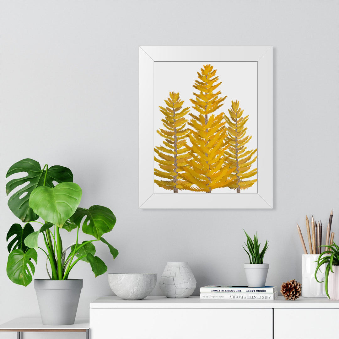 Western Larch Framed Print – Wall Art