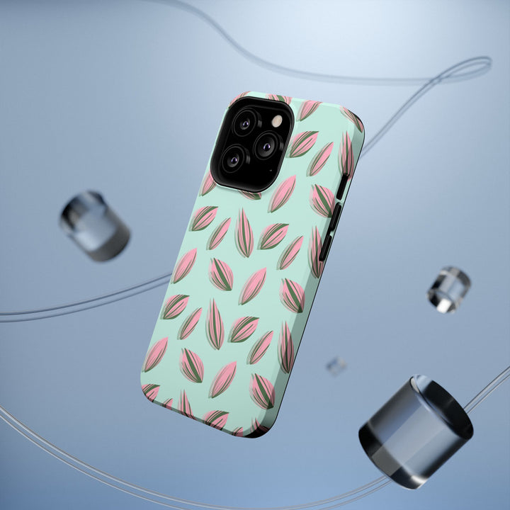 Tradescantia Nanouk Pattern Phone Case – Dual Layer Protective Cover