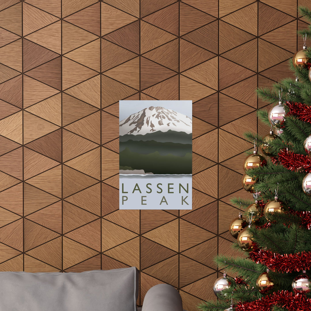 Lassen Peak Print – Unframed Wall Art