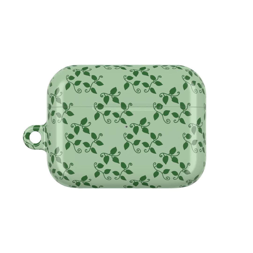 Pothos Pattern AirPod Case Botanical Green Leaves Design Plant Lover Gift The Potted Pixel