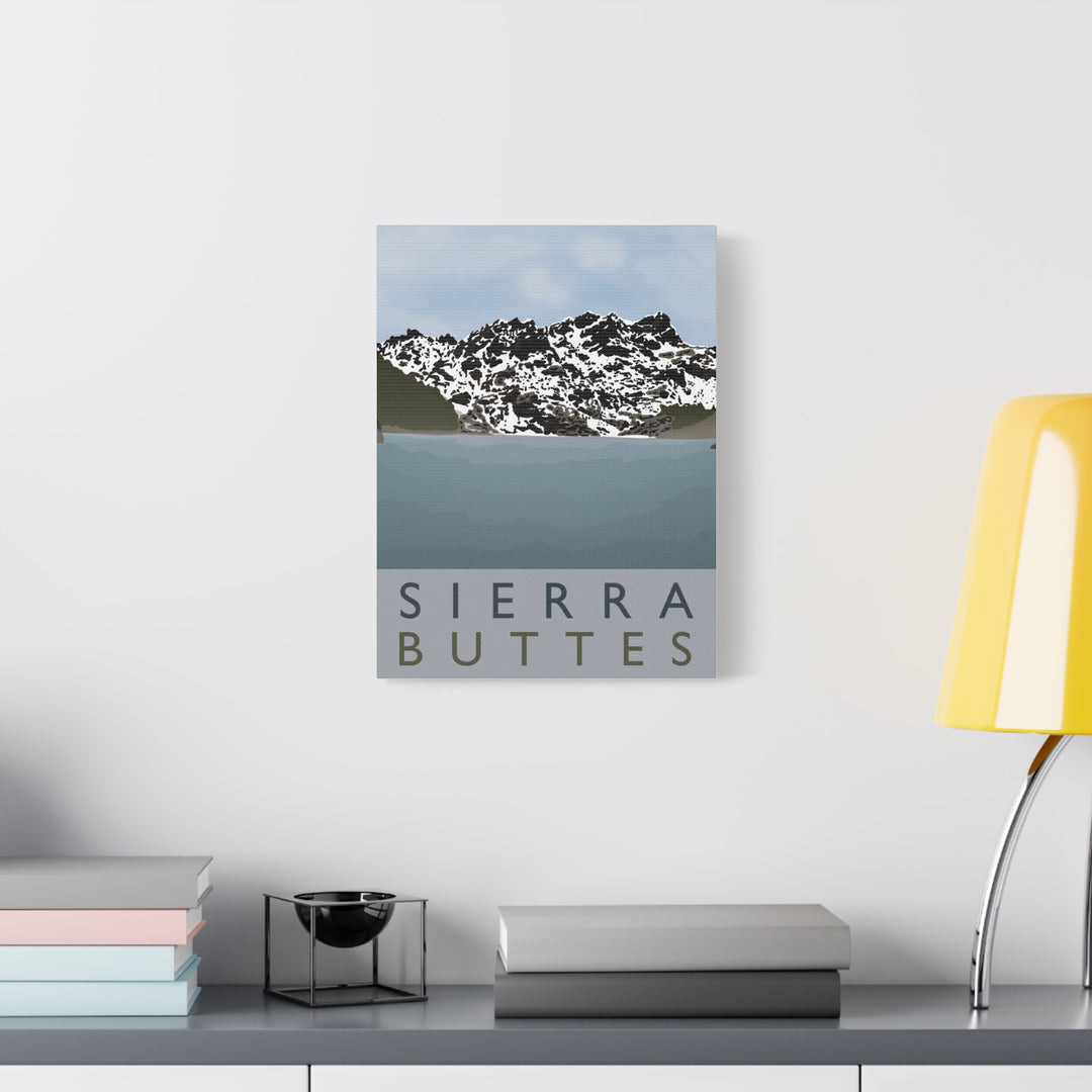 Sierra Buttes Canvas Print – Wall Art