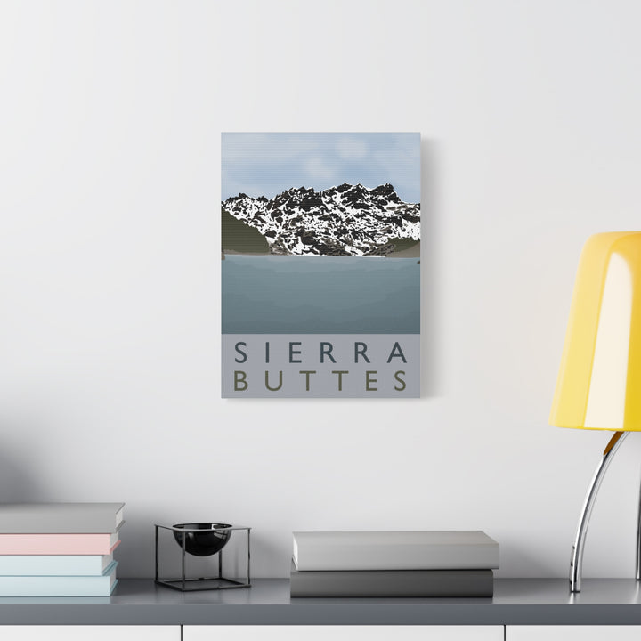 Sierra Buttes Canvas Print – Wall Art