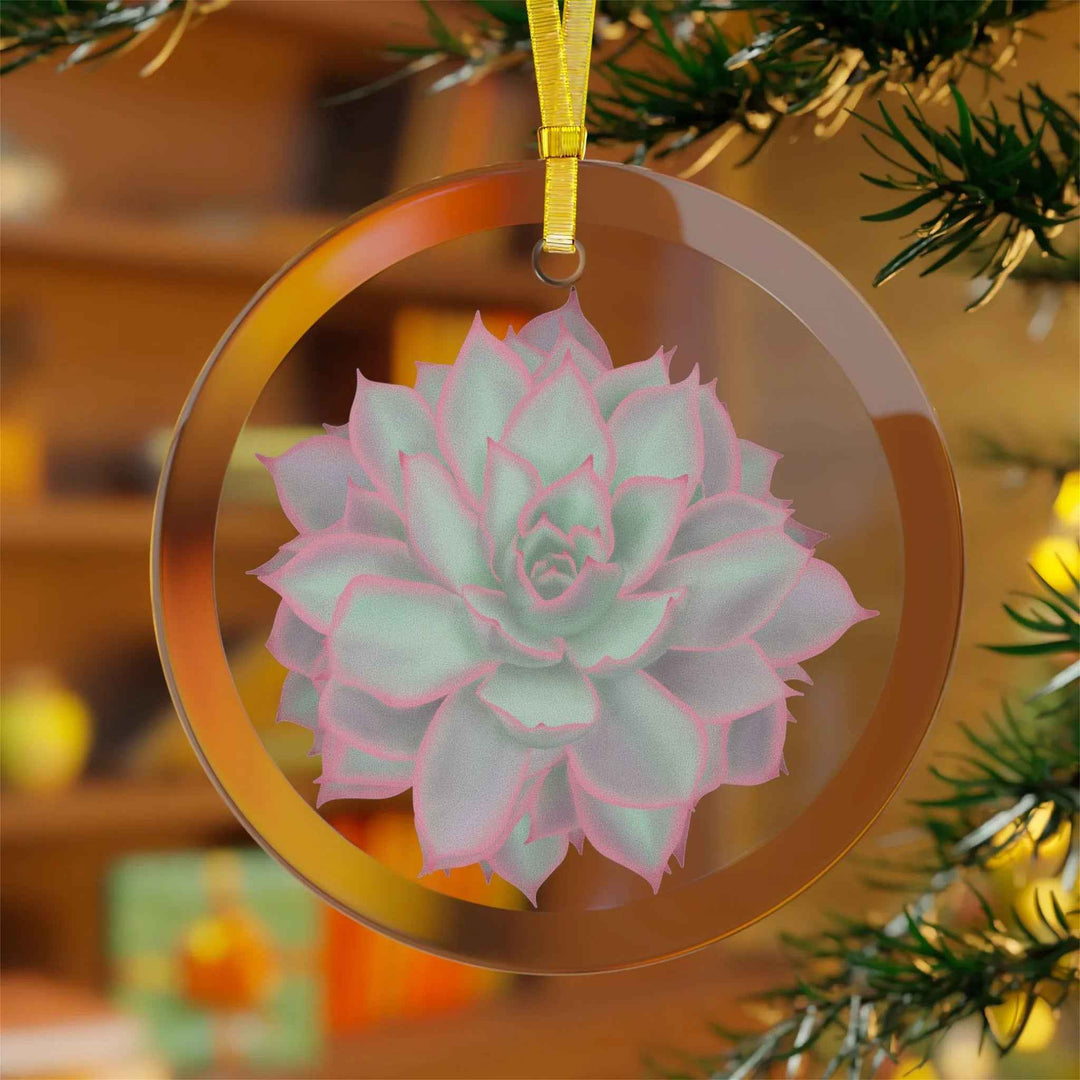 POS Violet Queen Glass Ornamen