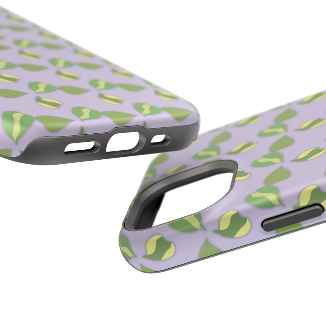 Hoya Kerrii Pattern Phone Case – Dual Layer Protective Cover