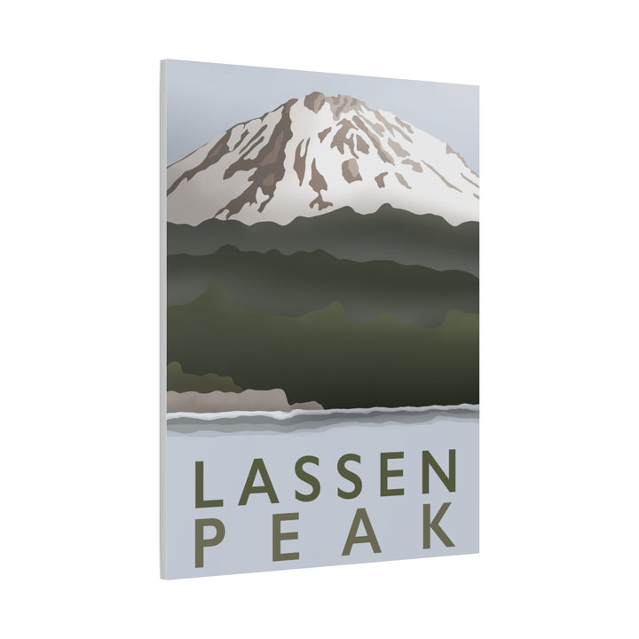 Lassen Peak Canvas Print – Botanical Wall Art by Printify