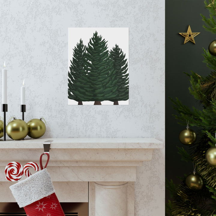 Douglas Fir Print – Unframed Wall Art