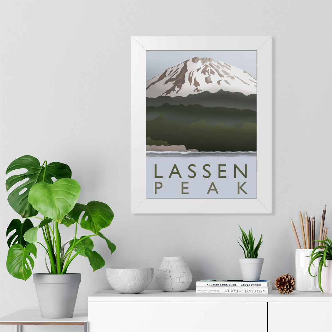 Lassen Peak Framed Print – Wall Art