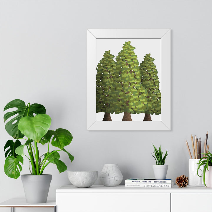 Incense Cedar Framed Print – Wall Art