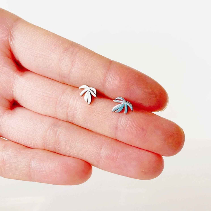 Rhaphidophora Decursiva Metal Stud Earrings