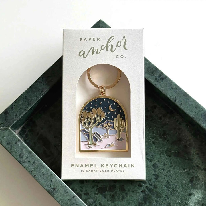 Cool Desert Arch Keychain