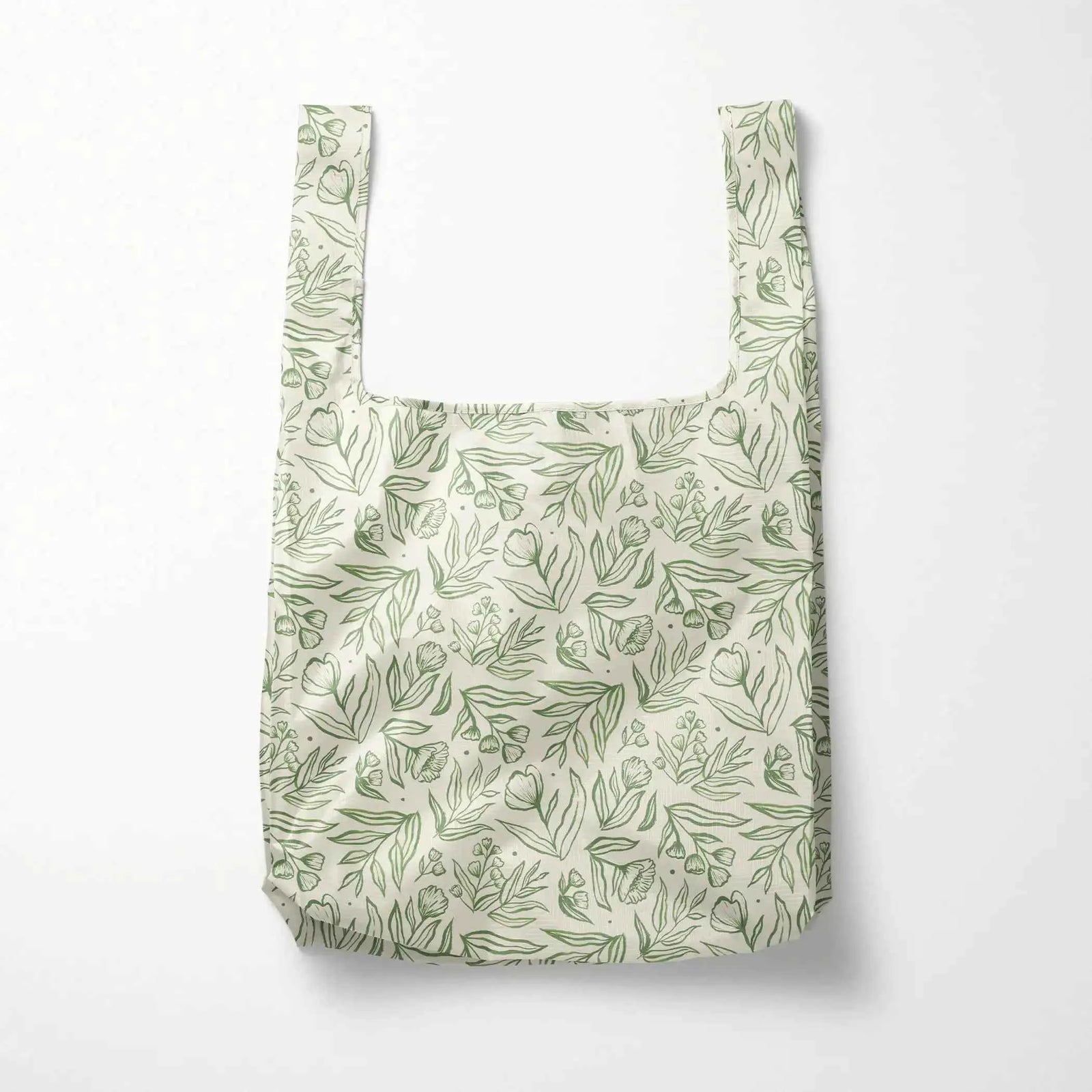 Sage Botanical Reusable Shopping Bags