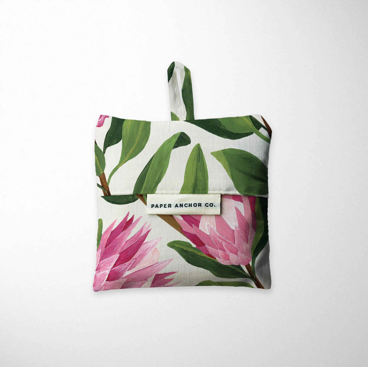 King Protea Reusable Shopping Bags