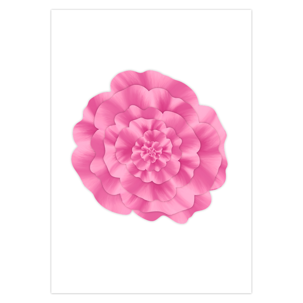 POS Peony Greeting Card – 5 Pack