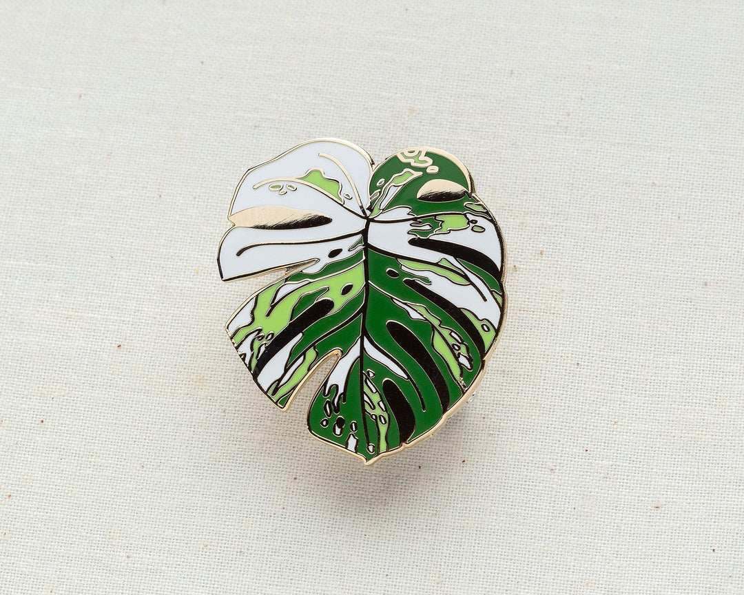 Monstera Set of 3 Enamel Pins