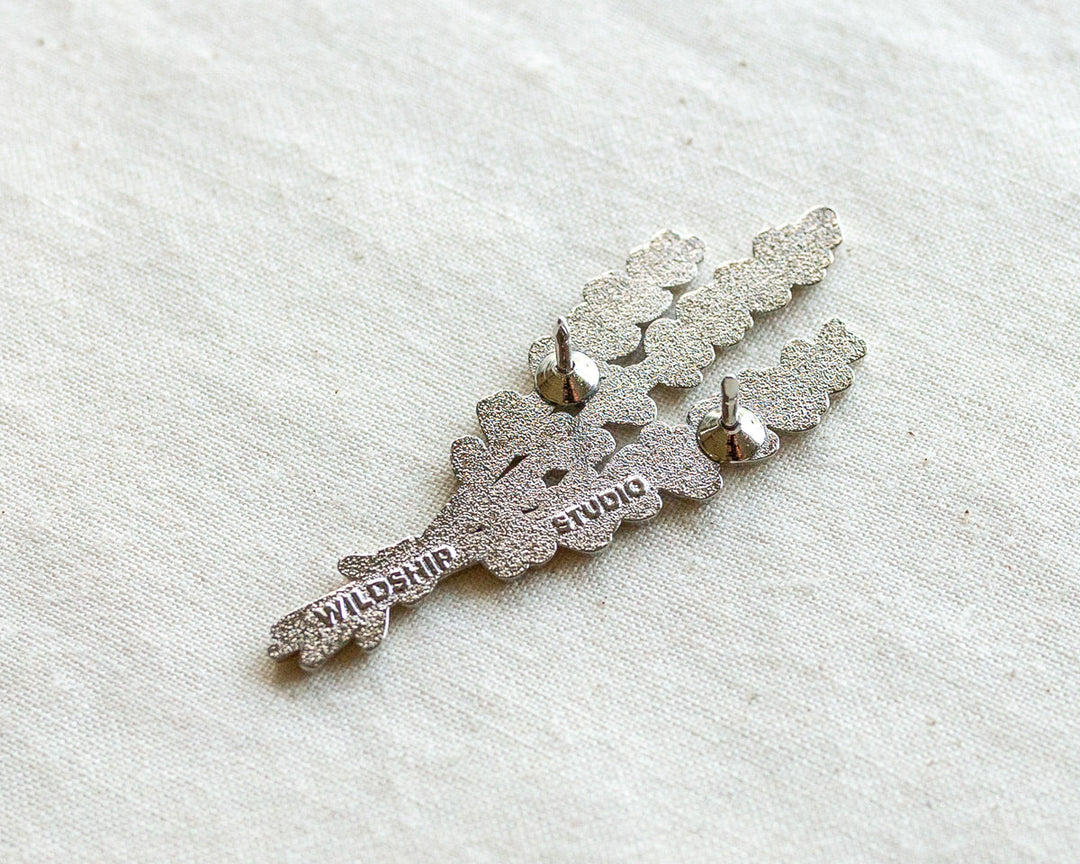 Lavender Enamel Pin