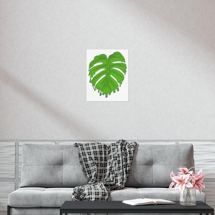 Melting Monstera Print, Poster, Laura Christine Photography & Design, Back to School, Home & Living, Indoor, Matte, Paper, Posters, Valentine's Day promotion, Laura Christine Photography & Design, laurachristinedesign.com