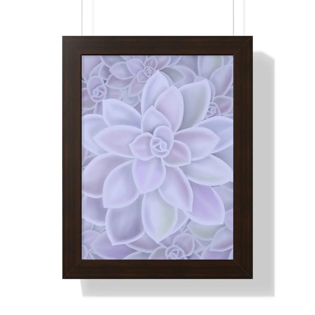 Graptopetalum 'Murasaki' Succulent Framed Print, Poster, Laura Christine Photography & Design, Framed, Home & Living, Indoor, Paper, Posters, Laura Christine Photography & Design, laurachristinedesign.com