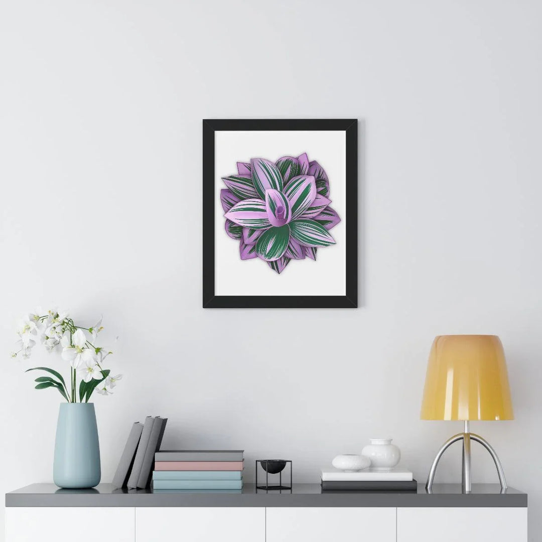 Tradescantia Nanouk Framed Print, Poster, Laura Christine Photography & Design, Framed, Home & Living, Indoor, Paper, Posters, Laura Christine Photography & Design, laurachristinedesign.com