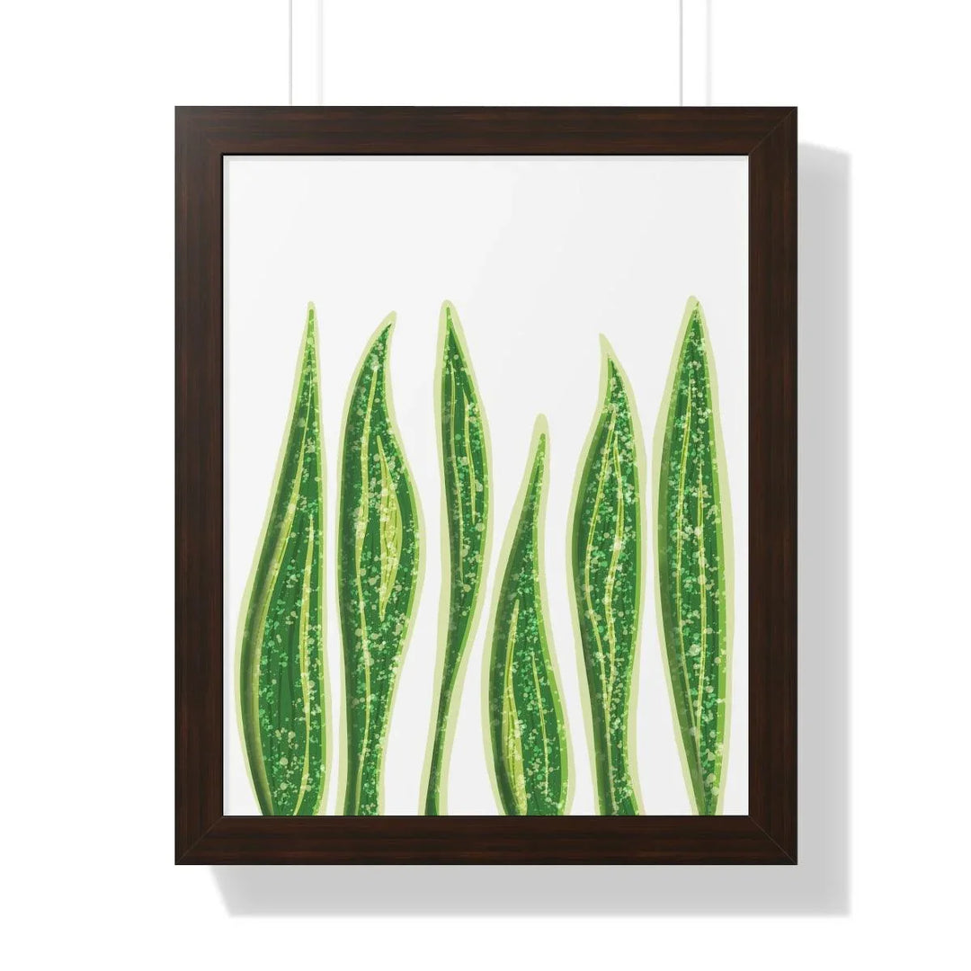 Snake Plant (Sanseiveria) Framed Print, Poster, Laura Christine Photography & Design, Framed, Home & Living, Indoor, Paper, Posters, Laura Christine Photography & Design, laurachristinedesign.com