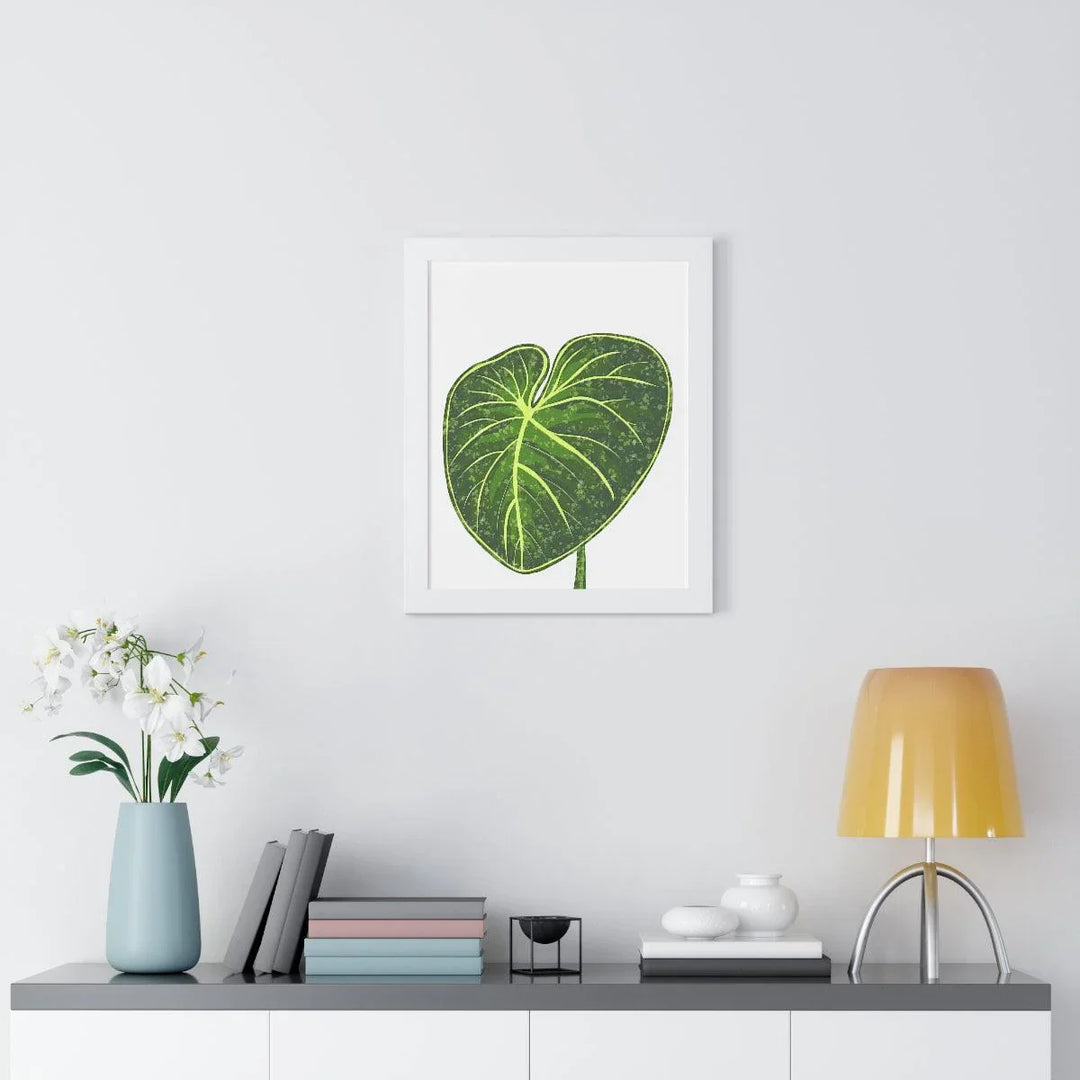 Philodendron Gloriosum Framed Print, Poster, Laura Christine Photography & Design, Framed, Home & Living, Indoor, Paper, Posters, Laura Christine Photography & Design, laurachristinedesign.com