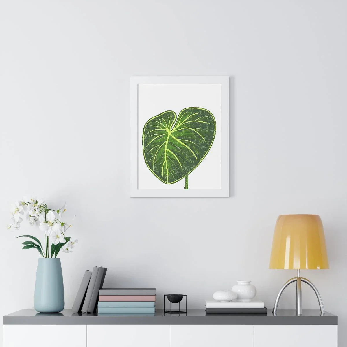 Philodendron Gloriosum Framed Print, Poster, Laura Christine Photography & Design, Framed, Home & Living, Indoor, Paper, Posters, Laura Christine Photography & Design, laurachristinedesign.com