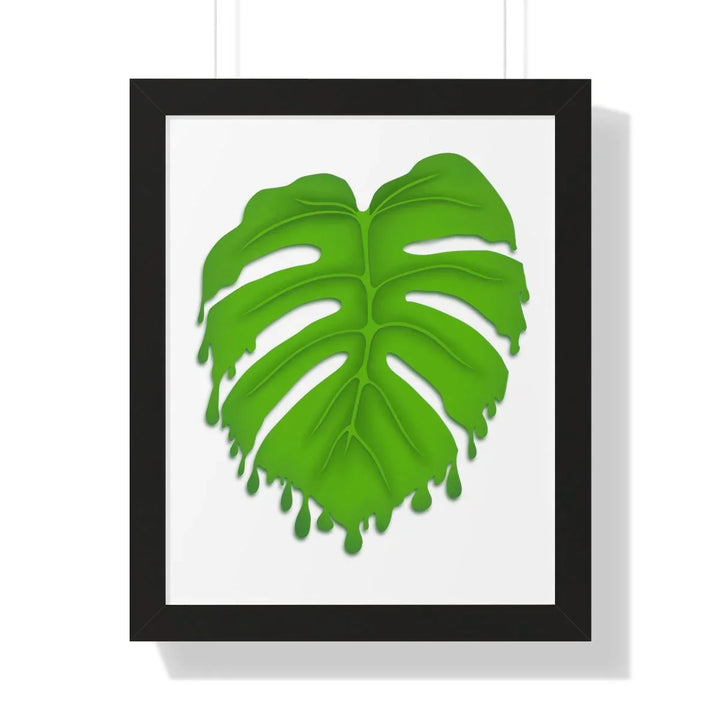 Melting Monstera Framed Print, Poster, Laura Christine Photography & Design, Framed, Home & Living, Indoor, Paper, Posters, Laura Christine Photography & Design, laurachristinedesign.com