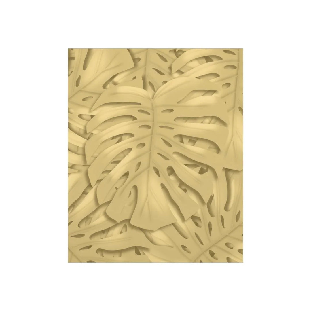 Golden Monstera Pattern Print, Poster, Laura Christine Photography & Design, Back to School, Home & Living, Indoor, Matte, Paper, Posters, Valentine's Day promotion, Laura Christine Photography & Design, laurachristinedesign.com