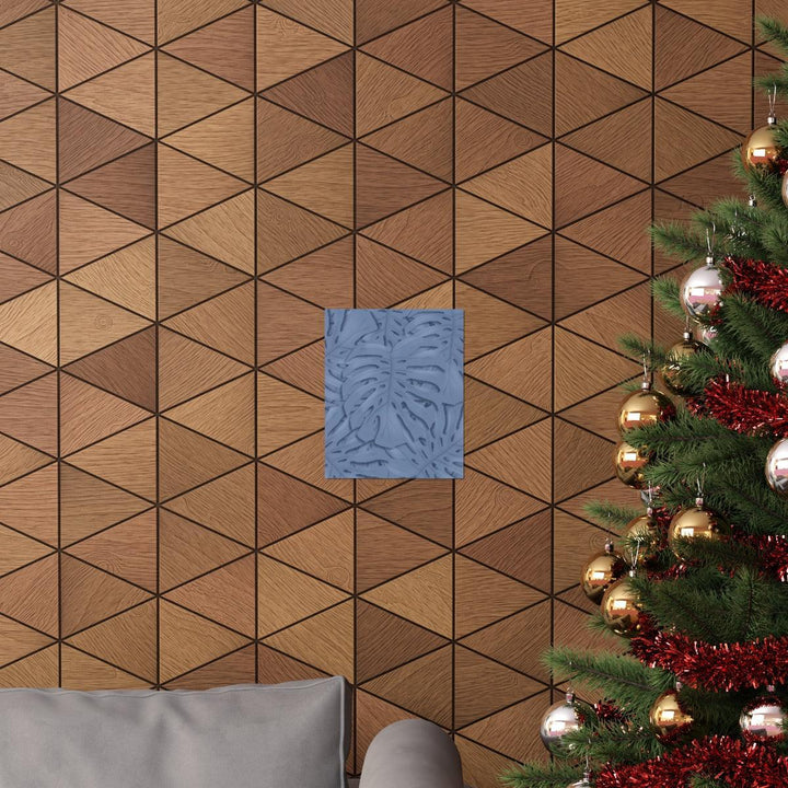 Slate Blue Monstera Print, Poster, Laura Christine Photography & Design, Back to School, Home & Living, Indoor, Matte, Paper, Posters, Valentine's Day promotion, Laura Christine Photography & Design, laurachristinedesign.com