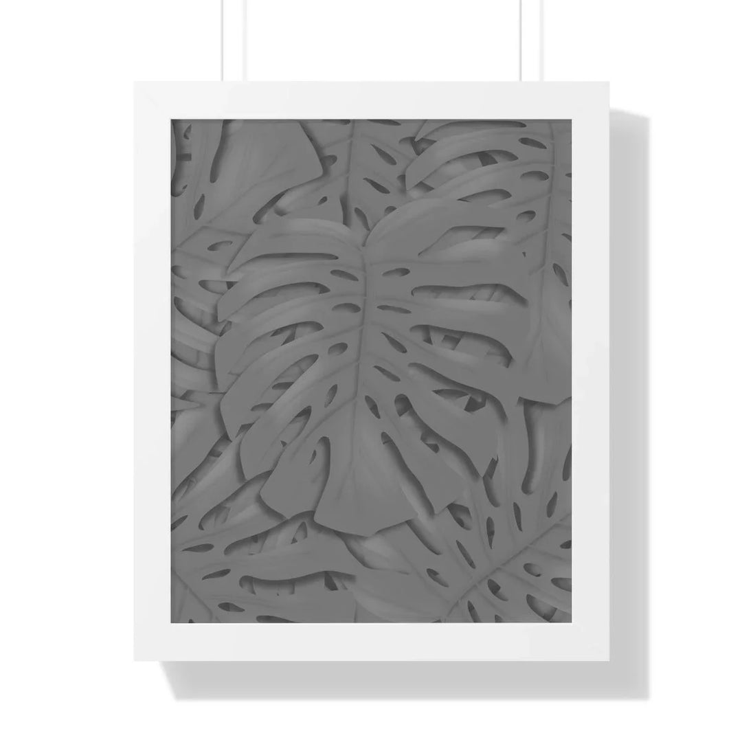 Smokey Monstera Framed Print, Poster, Laura Christine Photography & Design, Framed, Home & Living, Indoor, Paper, Posters, Laura Christine Photography & Design, laurachristinedesign.com
