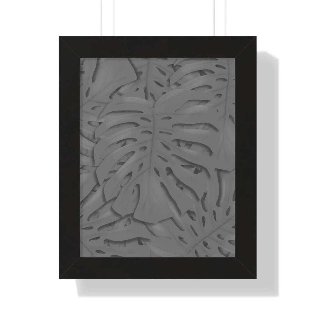 Smokey Monstera Framed Print, Poster, Laura Christine Photography & Design, Framed, Home & Living, Indoor, Paper, Posters, Laura Christine Photography & Design, laurachristinedesign.com