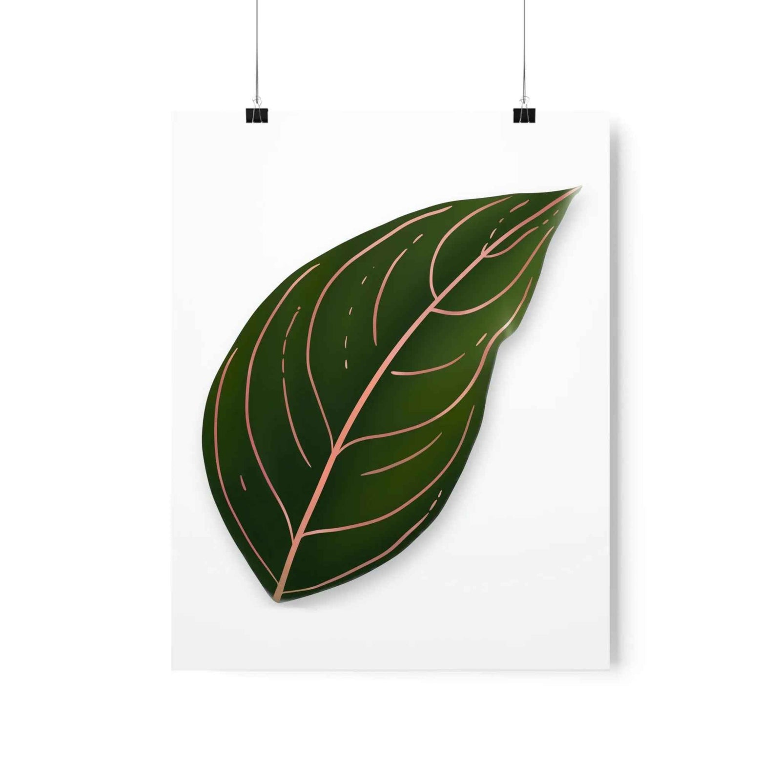 POS Aglaonema Rotundum Print