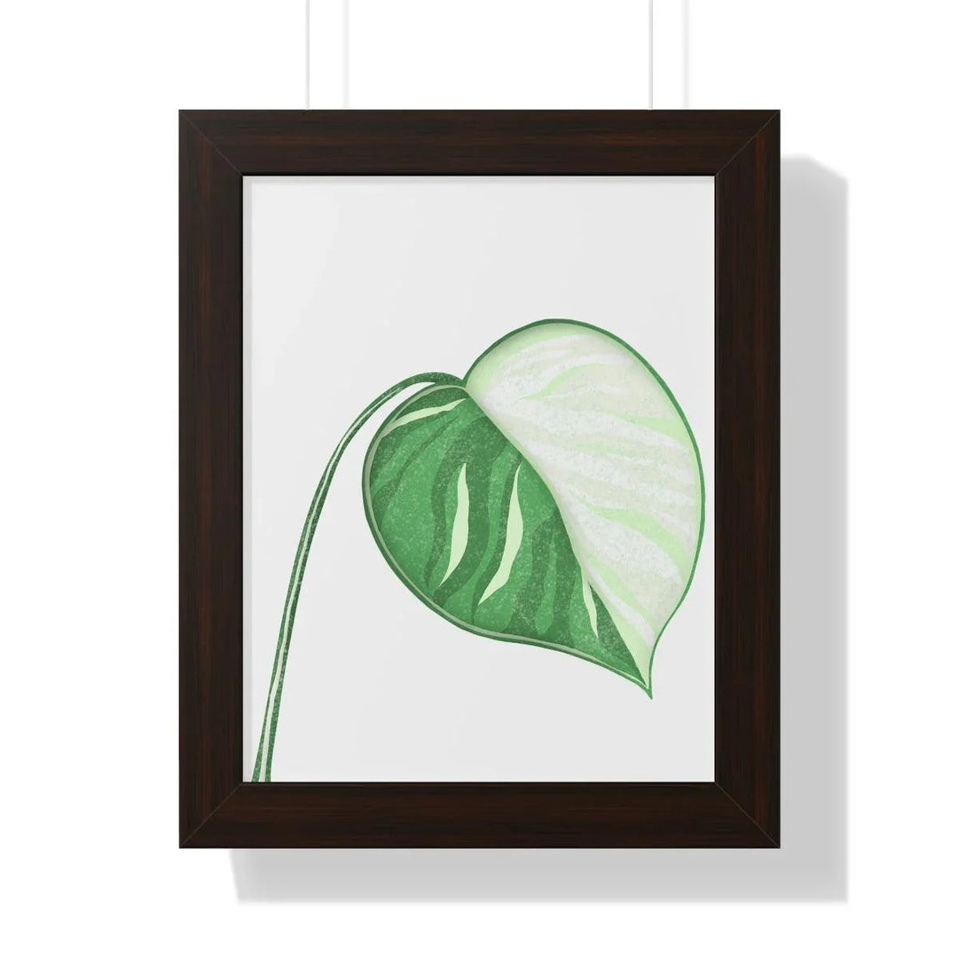 Monstera Albo Framed Print, Poster, Laura Christine Photography & Design, Framed, Home & Living, Indoor, Paper, Posters, Laura Christine Photography & Design, laurachristinedesign.com