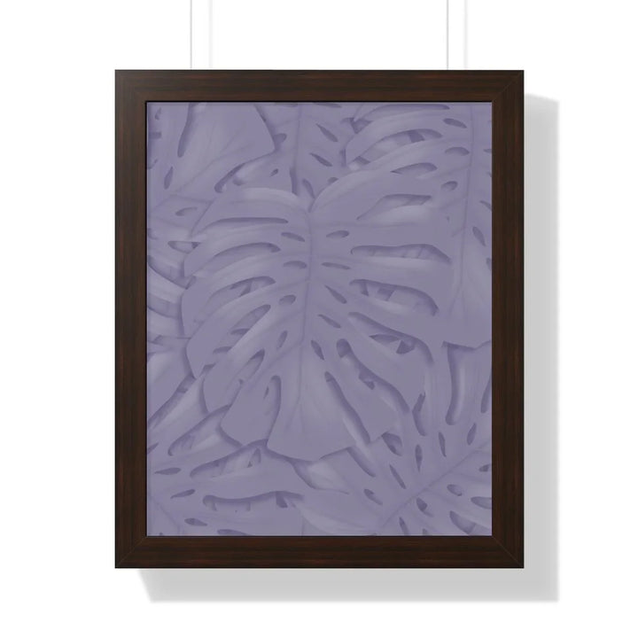 Violet Monstera Framed Print, Poster, Laura Christine Photography & Design, Framed, Home & Living, Indoor, Paper, Posters, Laura Christine Photography & Design, laurachristinedesign.com