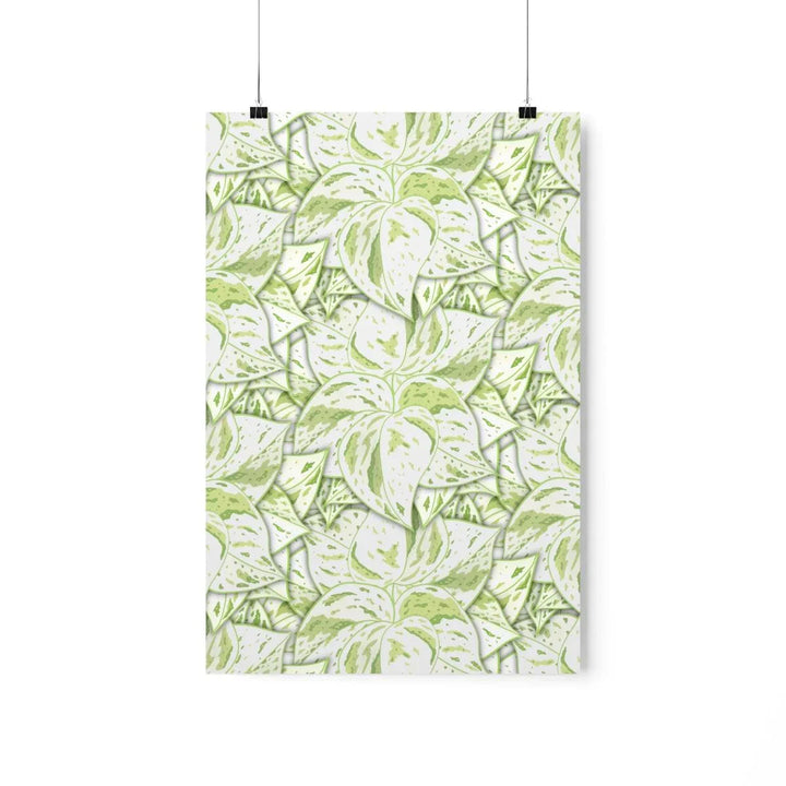 Snow Queen Pothos Print, Poster, Laura Christine Photography & Design, Back to School, Home & Living, Indoor, Matte, Paper, Posters, Valentine's Day promotion, Laura Christine Photography & Design, laurachristinedesign.com