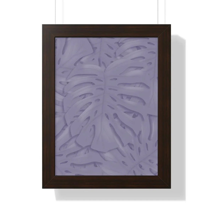 Violet Monstera Framed Print, Poster, Laura Christine Photography & Design, Framed, Home & Living, Indoor, Paper, Posters, Laura Christine Photography & Design, laurachristinedesign.com