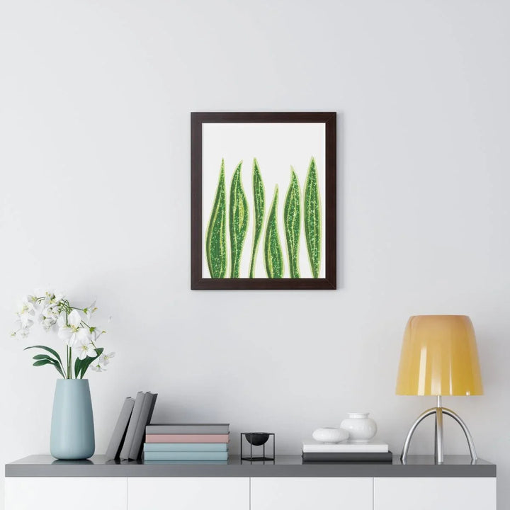 Snake Plant (Sanseiveria) Framed Print, Poster, Laura Christine Photography & Design, Framed, Home & Living, Indoor, Paper, Posters, Laura Christine Photography & Design, laurachristinedesign.com