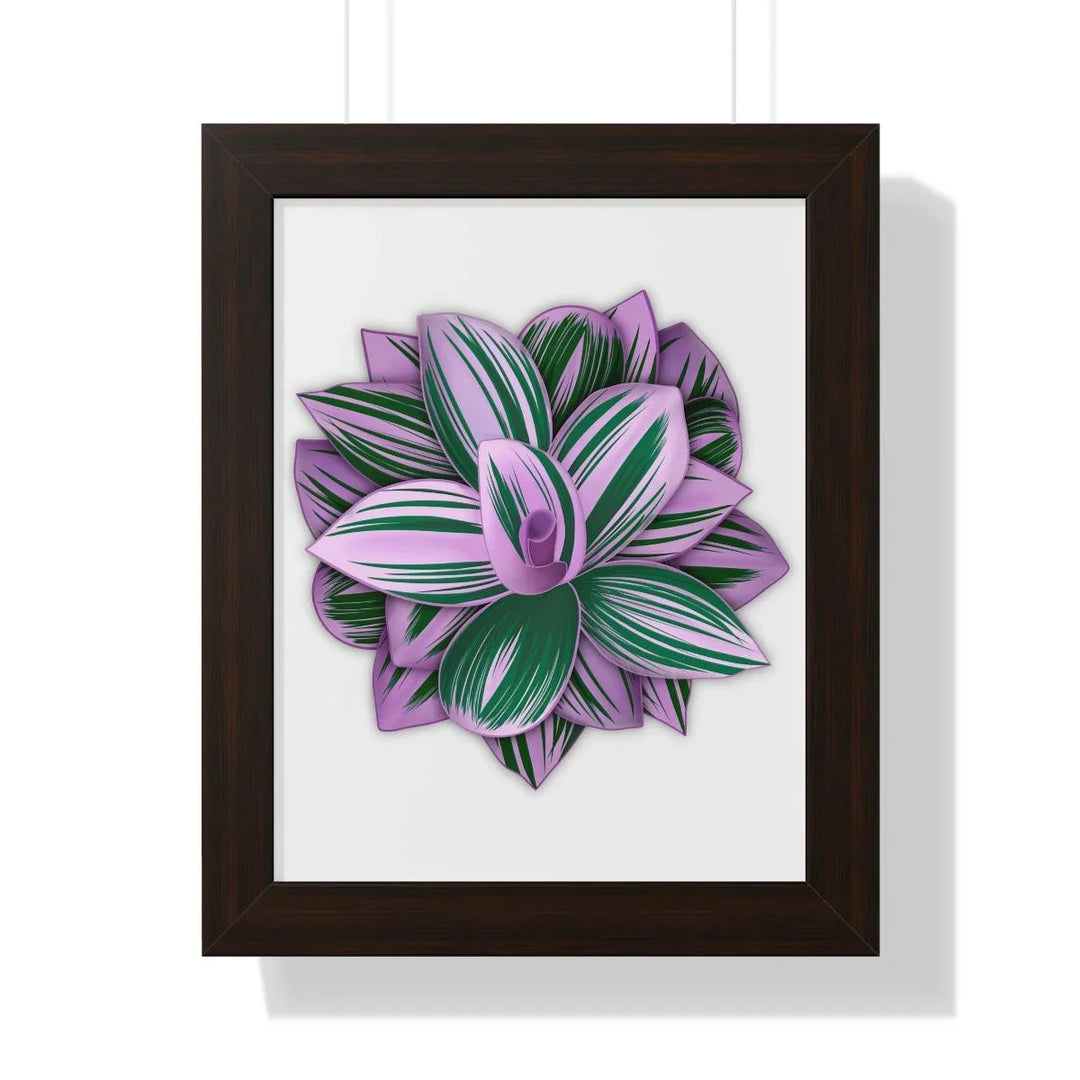 Tradescantia Nanouk Framed Print, Poster, Laura Christine Photography & Design, Framed, Home & Living, Indoor, Paper, Posters, Laura Christine Photography & Design, laurachristinedesign.com